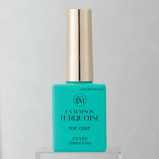 La Maison Turquoise Top Coat – UV/LED (15ml)